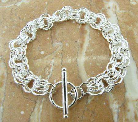 925 sterling silver deep love bracelet W117