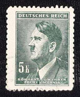 Germany - Bohemia and Moravia: 1942: Adolf Hitler: Stamp Lot: 2.5K / 3K / 4K / 5K