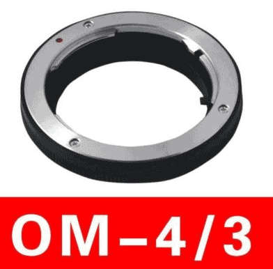 OM adapter to Olympus 4/3 E-1 E-410 E-510 330 E-520 E-3