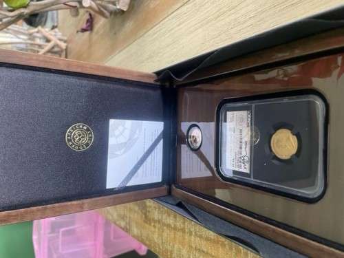 LOST HOARD SET - Gold 1/10th Krugerrand and 1894 ZAR Half Pond VF35. Extremely Low Mintage of 233