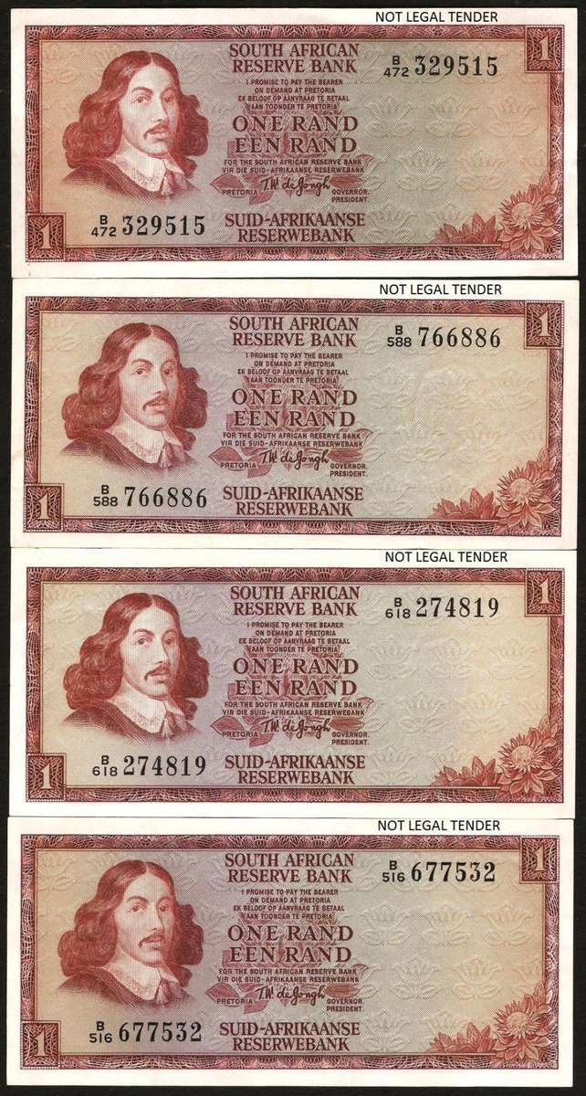 CRAZY R1 START!!! - SA 1 Rand 1975 X4 - Great condition