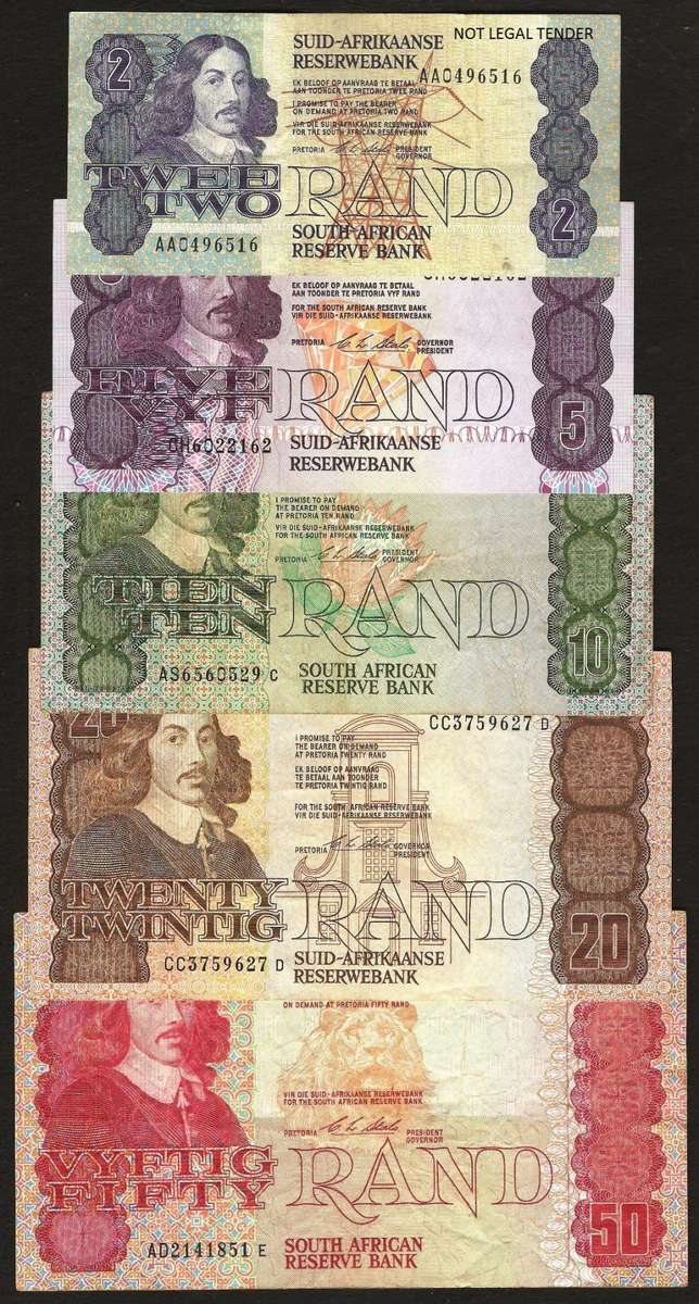 CRAZY R1 START!!! - SA early 1990's - Full Set of notes