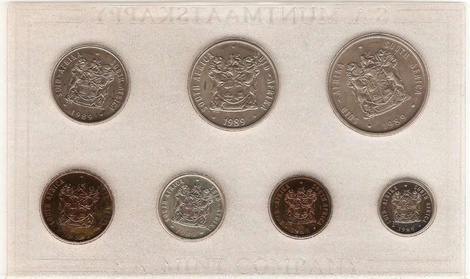 1989 SA Mint set