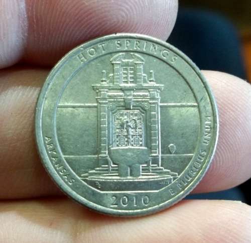 2010 US 'America The Beautiful' Quarter - Hot Springs