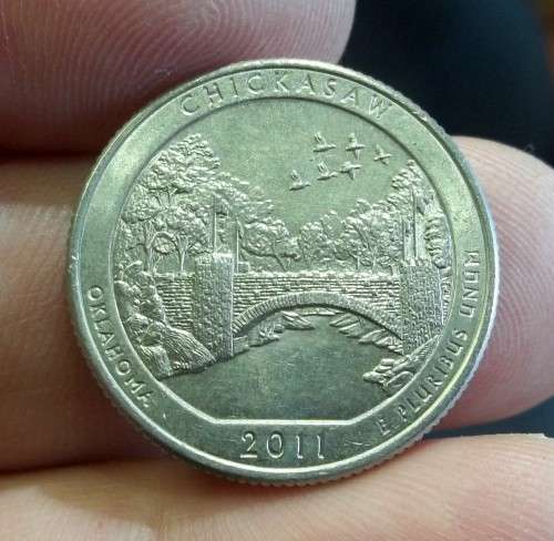 2011 US 'America The Beautiful' Quarter - Chickasaw