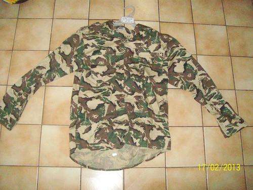 Camo Long sleeve button shirt