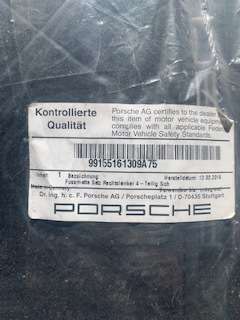 PORSCHE 911S BRAND NEW ORIGINAL CARPETS