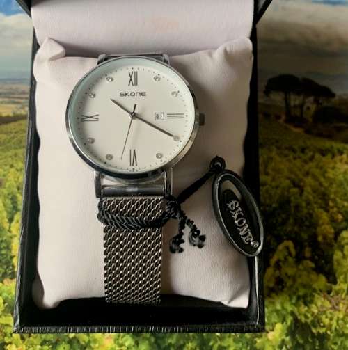 Skone camden silver ladies watch discount