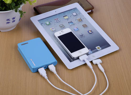 12000mAh USB Power Bank External Battery Charger For Mobile Phone/PSP/DV in White