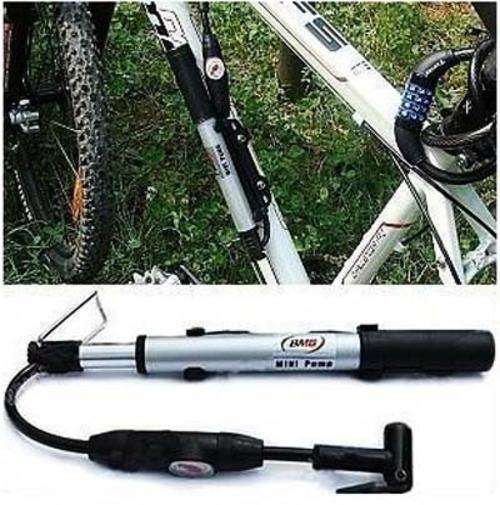 -LOCAL STOCK- New Mini Cycling Bike Bicycle Aluminum Hand Pressure Inflator High-pressure Pump