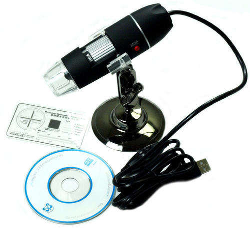 Lab Portable 5MP 50X-500X Magnification 8-LED USB Digital Microscope Endoscope