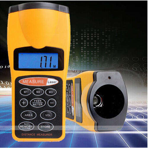 New Ultrasonic Handheld infrared Rangefinder Laser Pointer Distance Measurer
