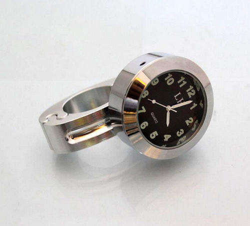 Motorcycle Handlebar Bar Mount Clock For Harley Cruiser Chopper