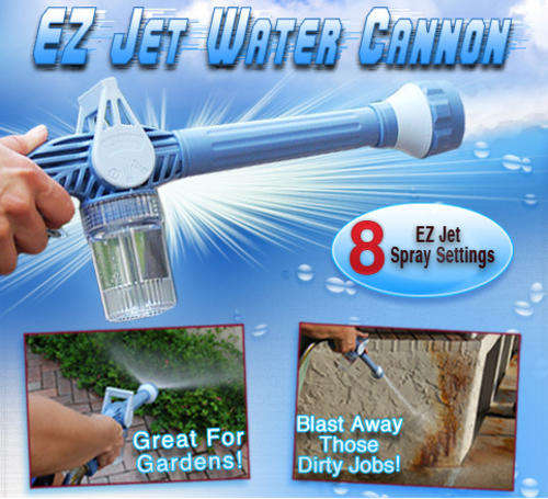 Multi Function Ez Jet Water Cannon 8 In 1 Turbo Water Spray Gun