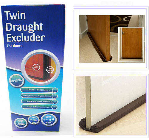 Twin Draft Door Guard Dodger Stopper Breeze Stopper Noise Block Sealer Insulator