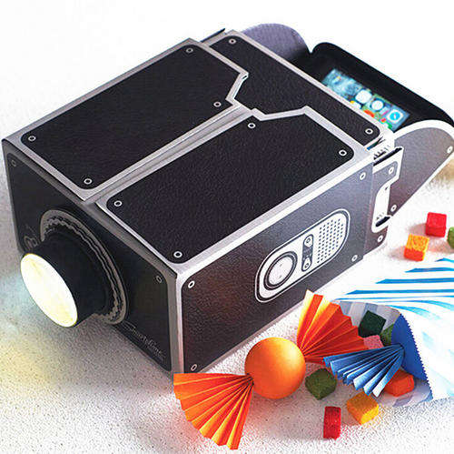 Fun Cinema DIY Cardboard Smartphone Mobile Cellphone Projector-Android and iOS-FREE SHIPPING