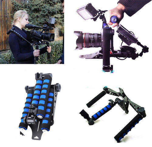DSLR Handy Rig Shoulder Mount Steady Support Stabilizer Kit FOR DV Video Camera-FREE SHIPPING