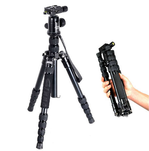 Professional Lightweight Portable Aluminum Alloy Tripod and Head for DSLR Cameras-FREE SHIPPING