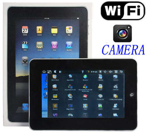 Newest Google Android PAD with Camera~Tablet PC~Laptop~WIFI~Full touch control~ MID~LAN