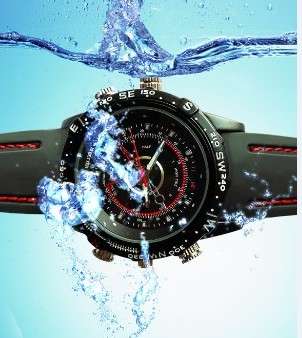New 4GB Waterproof Spy Watch Hidden Recorder Camera DVR