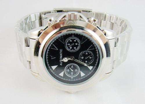 New 4GB  Steel Spy Watch Hidden Recorder Camera DVR