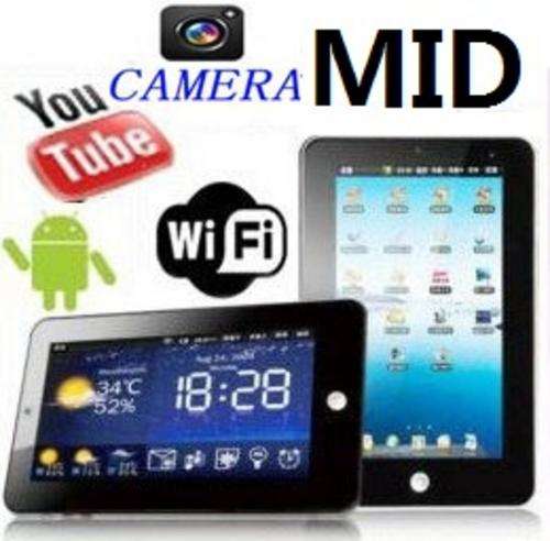 Newest Google Android PAD with Camera~Tablet PC~Laptop~WIFI~Full touch control~ MID~LAN