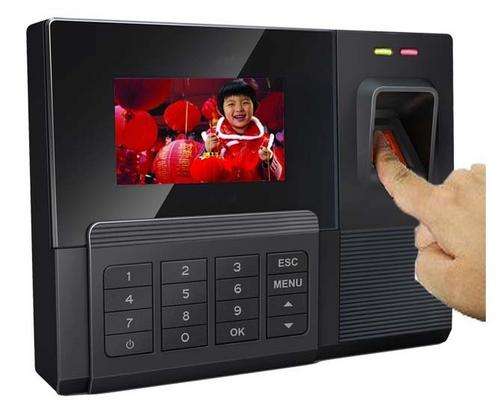 Colour screen Fingerprint Time Attendance with USB+TCPIP+ RFID reading