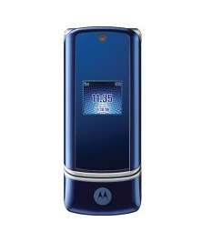 GENUINE NEW Motorola KRZR K1,UNLOCKED Cellphone, colour Blue