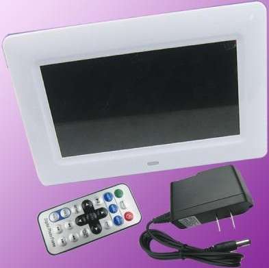 New 7 inch Digital Photo Frame with Full function remote control