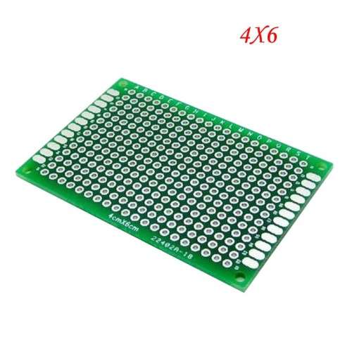 Double Sided Prototype PC Board 4x6 CM