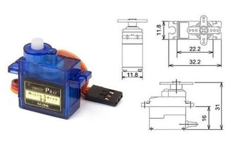 Micro Servo SG90 Tower Pro R/ Car/Plane/Heli/Arduino ** LOCAL STOCK **