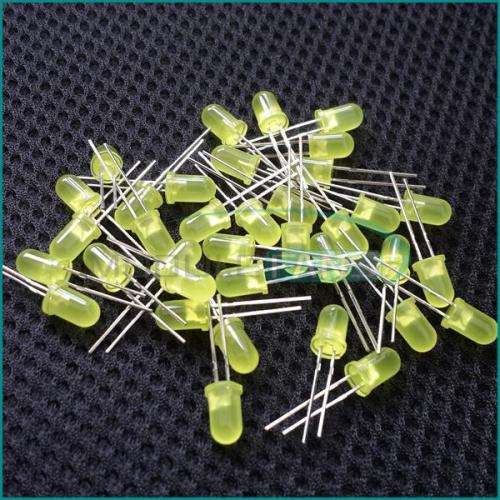 LED 5mm (YELLOW) Pack of 10