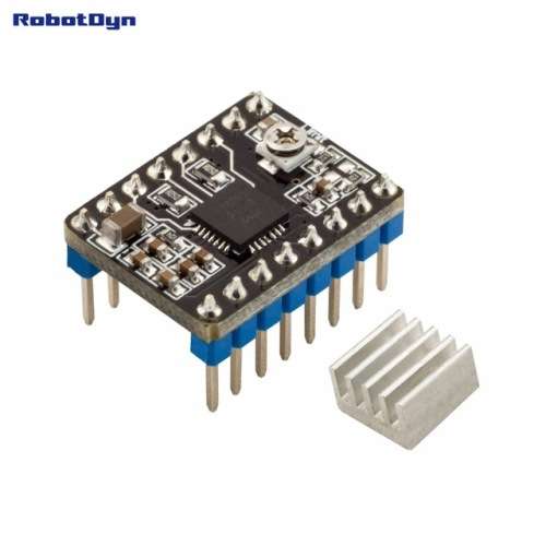 STEPPER DRIVER - A4988  3D PRINTER/CNC (INCLUDE HEATSINK) ** LOCAL STOCK**