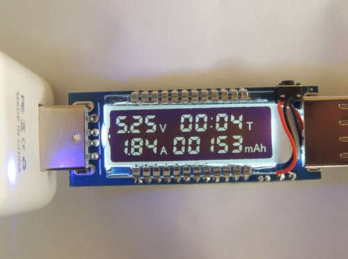 USB Charger Power Battery Capacity Tester Voltage Current Meter 3V-9V 0-3A ** LOCAL STOCK **
