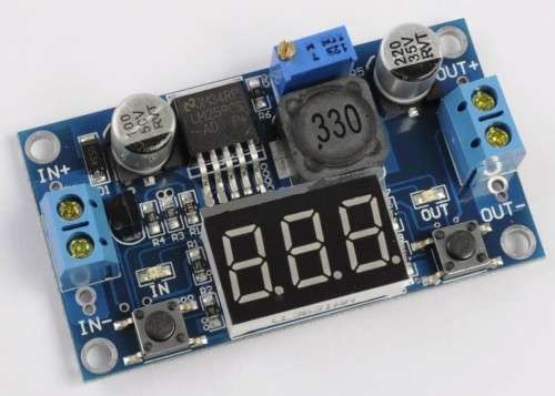 Voltage Regulator Adjustable DC-DC with Display LM2596 **LOCAL STOCK**
