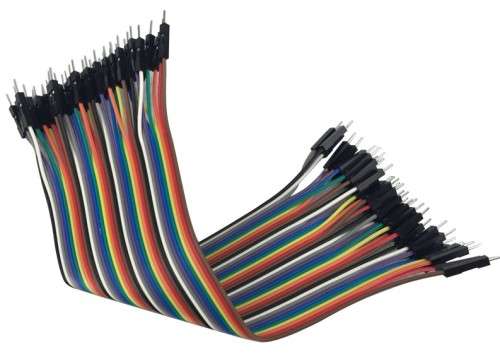 Dupont Cables 10cm - Male to Male (40 Piece) **LOCAL STOCK**