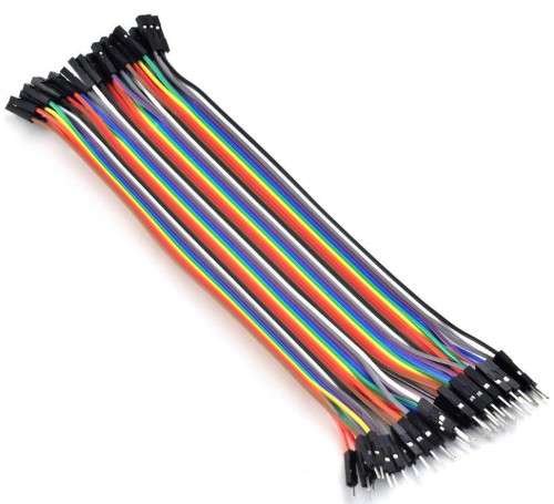 Dupont Cables 20cm - Male to Female (40 Piece) **LOCAL STOCK**