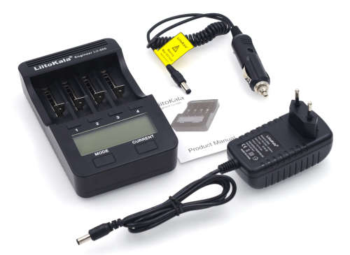 Battery Charger 18650 Liitokala Lii500 Include Power Adapter + Lead **IN STOCK**