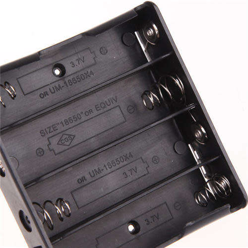BATTERY HOLDER FOR 4x 18650 (SERIES CONNECTION) **LOCAL STOCK**