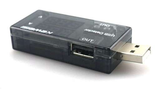 USB Detector Current Voltage 3V-9V  3AMP Tester Dual Display **LOCAL STOCK**