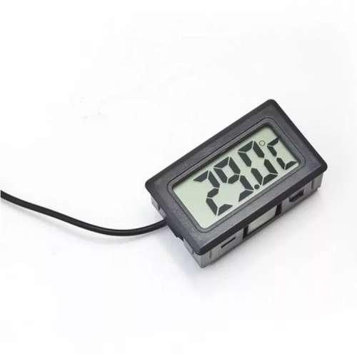 DIGITAL LCD THERMOMETER - BLACK  **LOCAL STOCK**