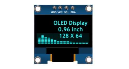 OLED Display 0.96" I2C Blue - Arduino **LOCAL STOCK**
