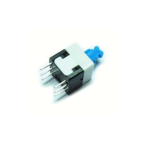 SWITCH SELF LOCKING MICRO SWITCH 8 x 8mm 6 PIN **LOCAL STOCK**