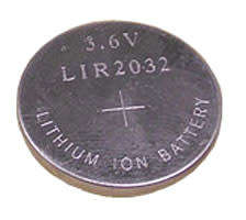 Battery LIR2032 Rechargeable Li-ion 3.6V **LOCAL STOCK**