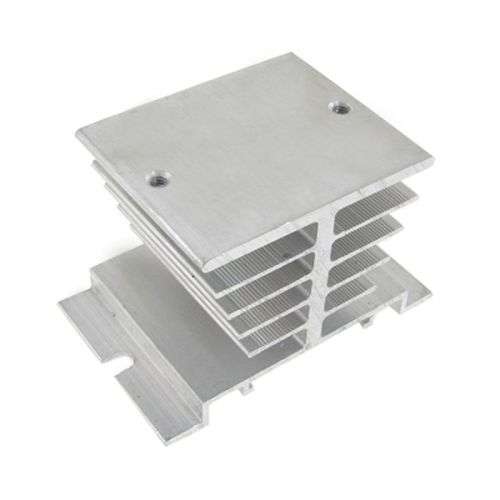 Heat Sink Aluminum Alloy For Solid State Relay SSR **LOCAL STOCK**