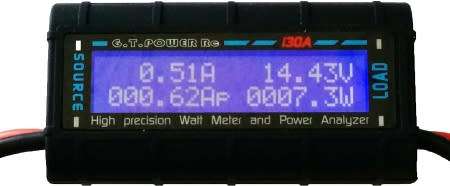 Watt Volt Power Meter DC 60V 130A + backlit LCD display **LOCAL STOCK**