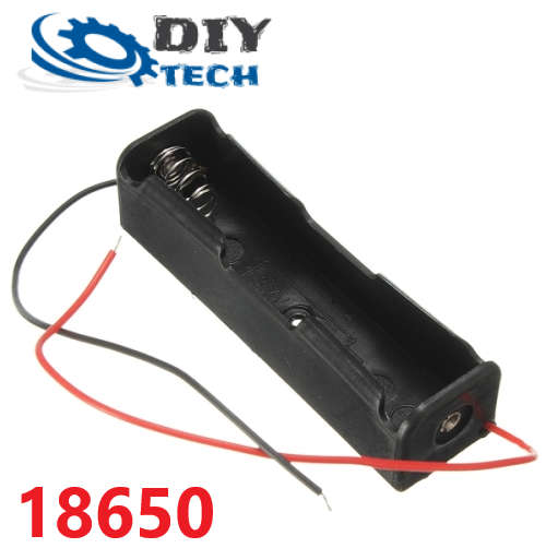 Battery Holder Single 18650 **LOCAL STOCK**
