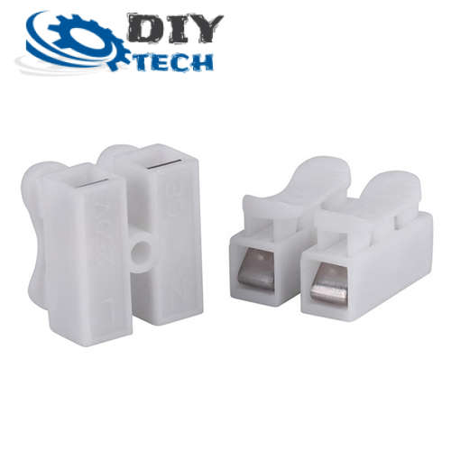 Connector 2 Wire Push Down Spring Loaded **LOCAL STOCK**