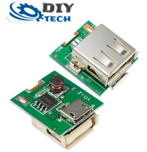 Battery 18650 Charger Step Up Boost Module  (3.7-5.5V to 5V) USB Type A + Micro USB **LOCAL STOCK**