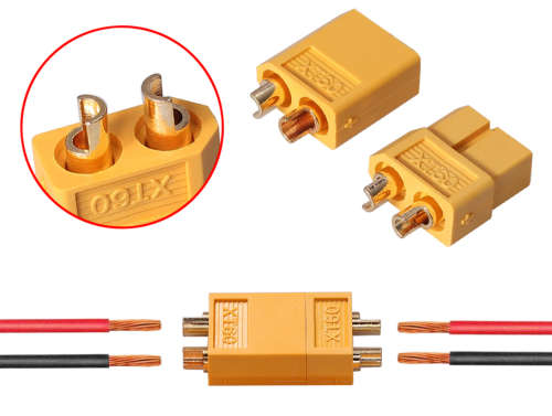 Connector XT60 60A RC Lipo 1 Pair **LOCAL STOCK**